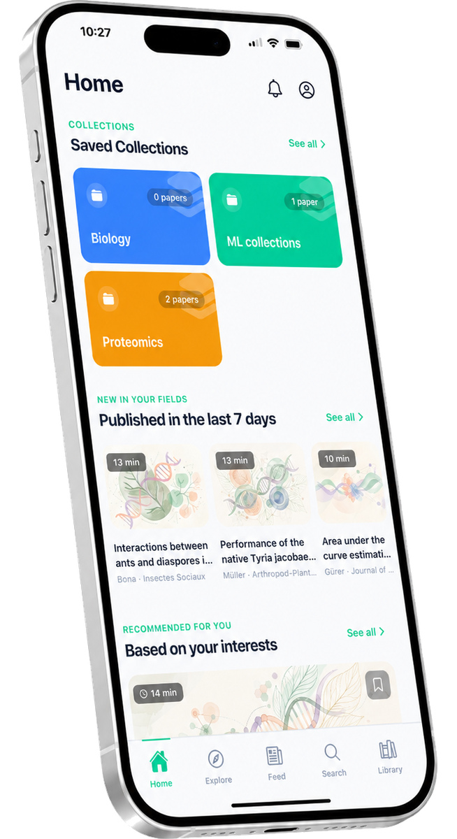 ScrollPaper - Home with collections and new papers